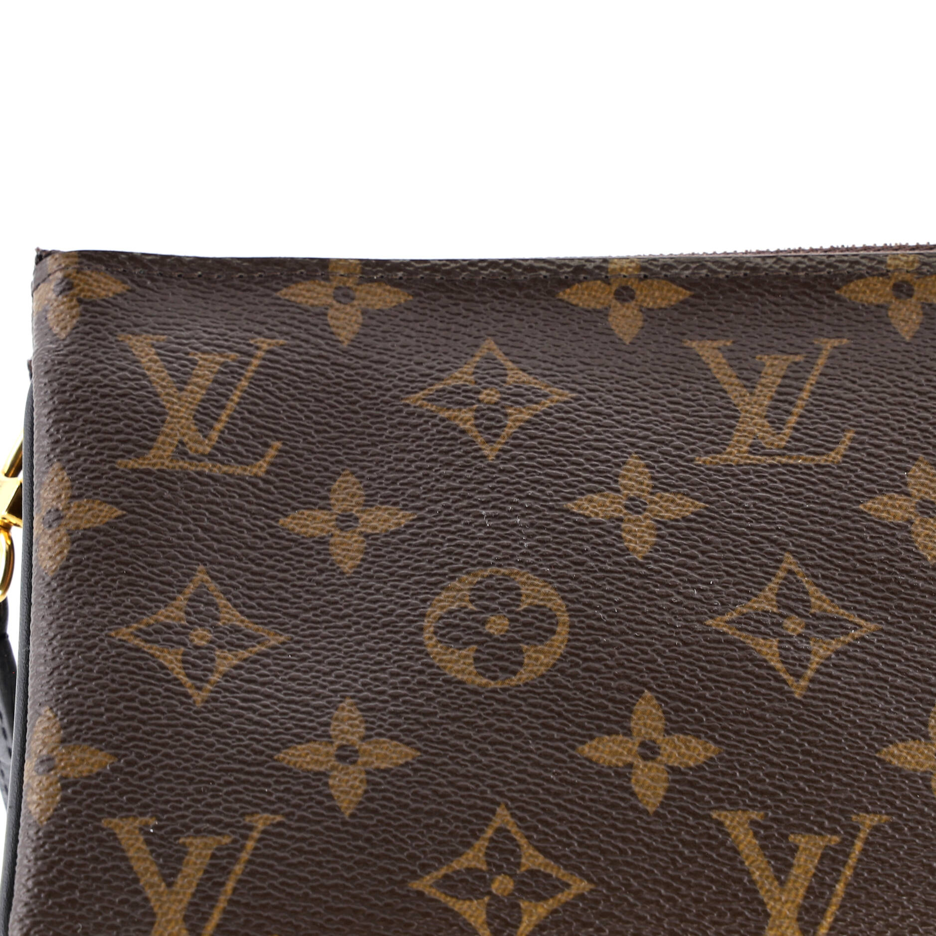 Double Zip Pochette Reverse Monogram Giant