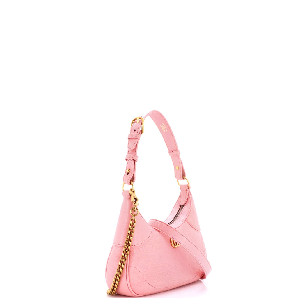 Aphrodite Zip Shoulder Bag Leather Small