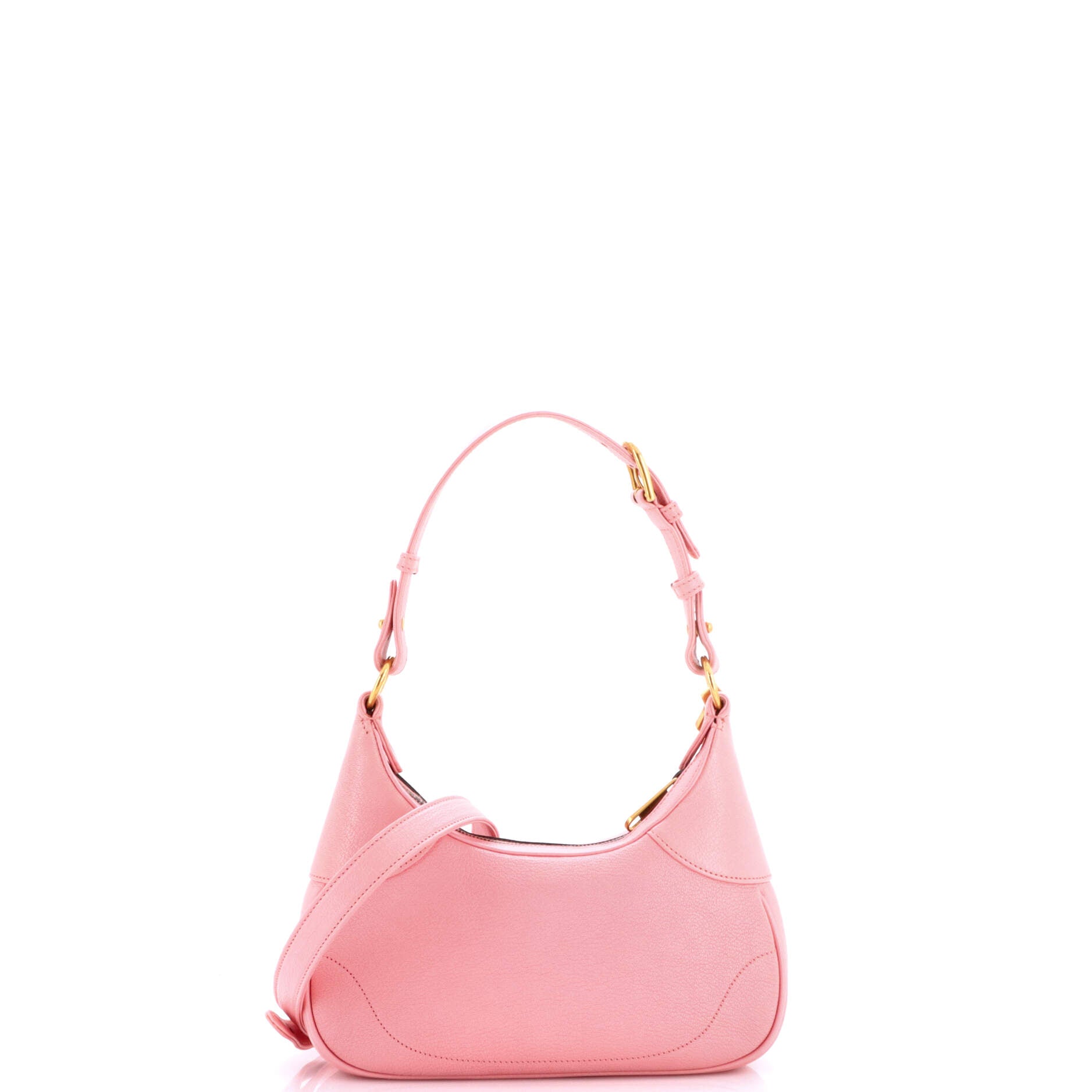 Aphrodite Zip Shoulder Bag Leather Small