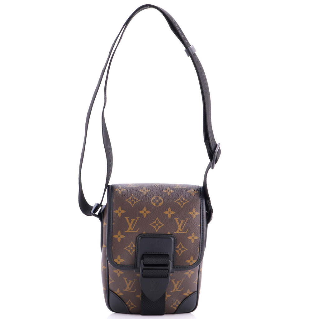 Archy Messenger Bag Macassar Monogram Canvas PM