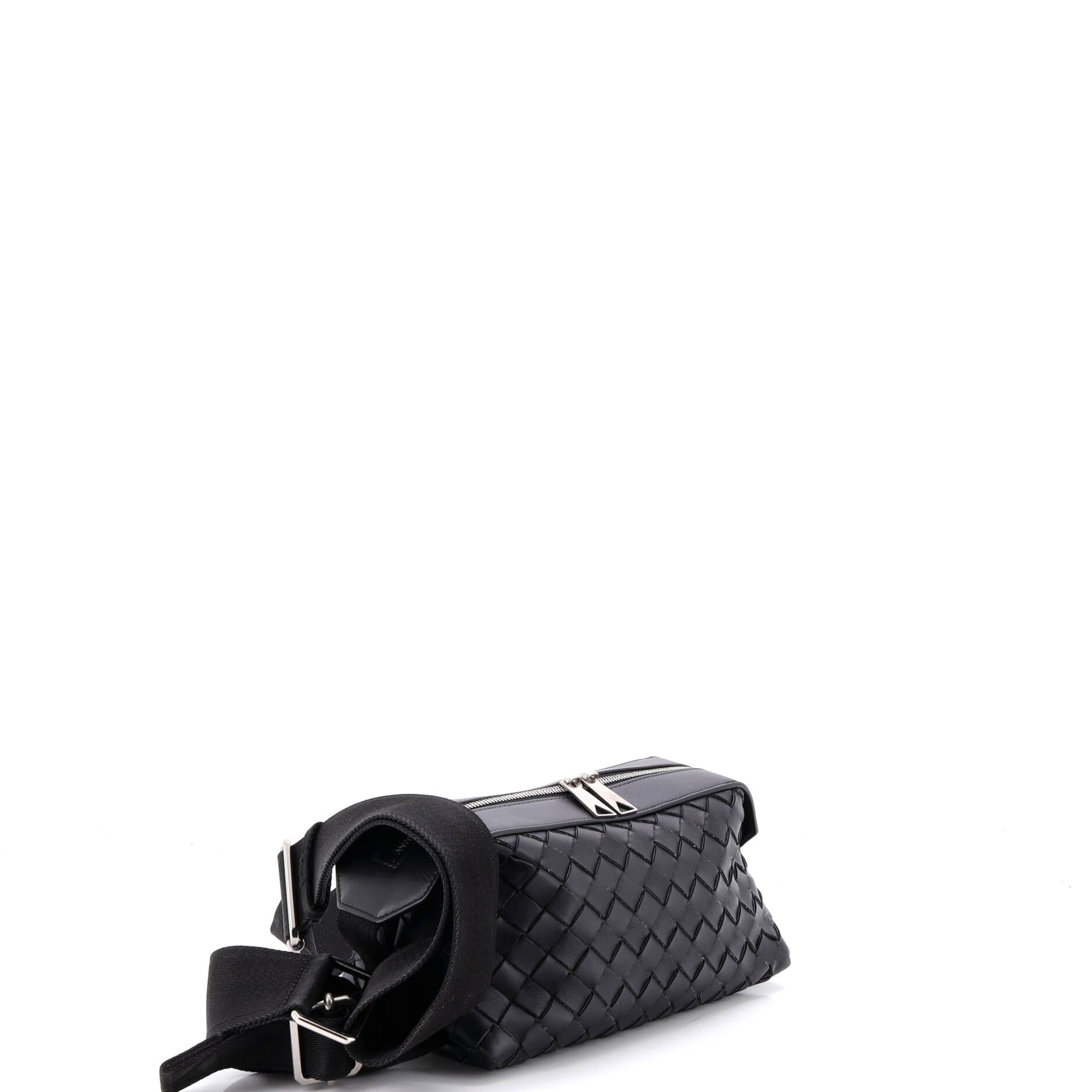 Hydrology Sling Crossbody Bag Intrecciato Leather
