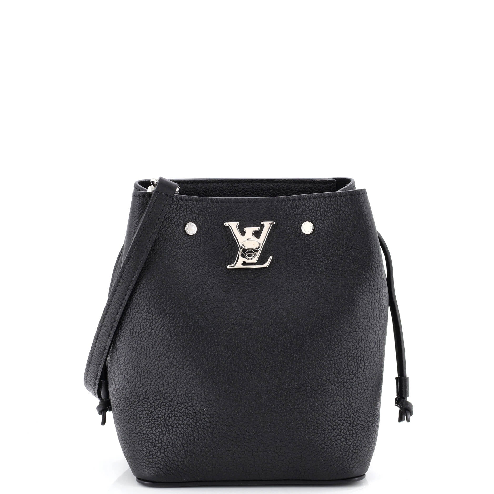 Lockme Bucket Bag Leather Nano