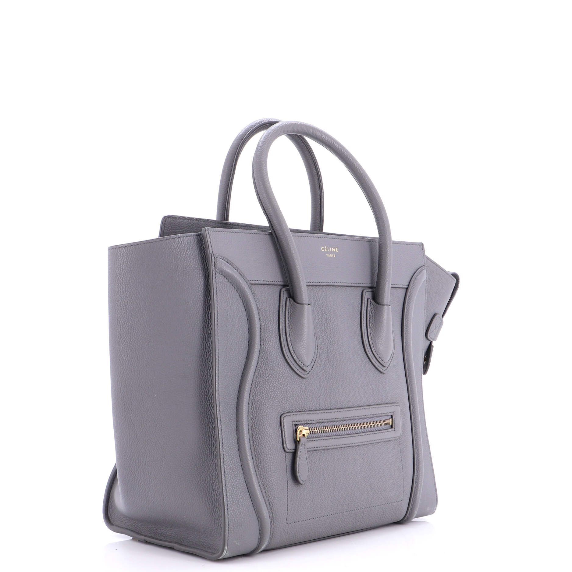 Luggage Bag Grainy Leather Mini