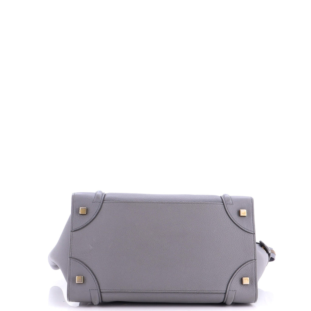 Luggage Bag Grainy Leather Mini