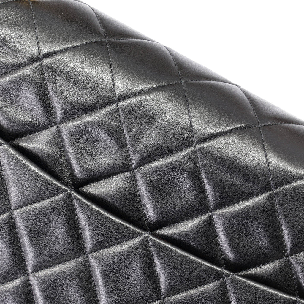 Vintage Classic Single Flap Bag Quilted Lambskin Maxi