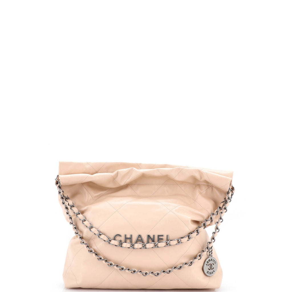 22 Chain Hobo Quilted Calfskin Small