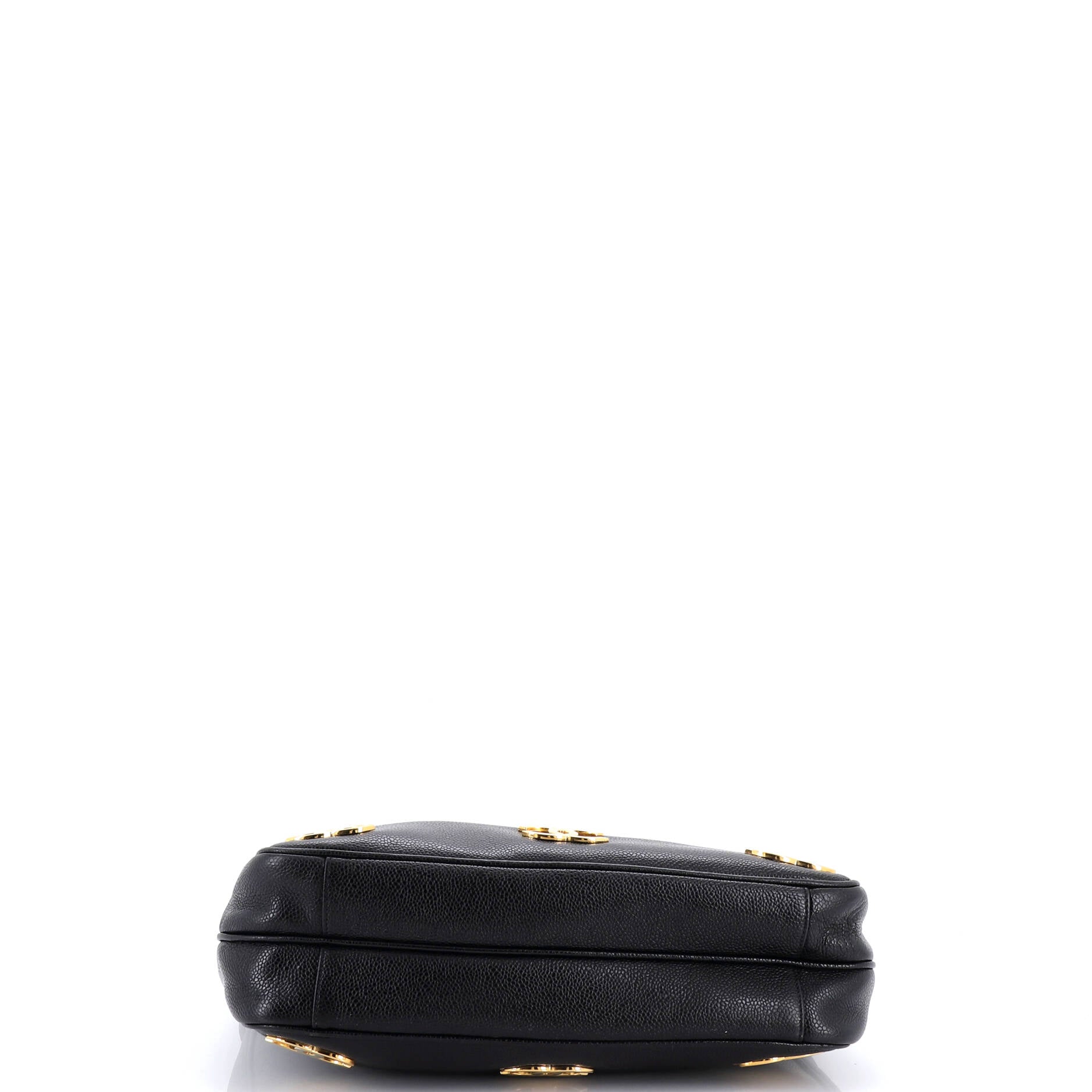 Vintage Metal CC Shoulder Bag Caviar Medium