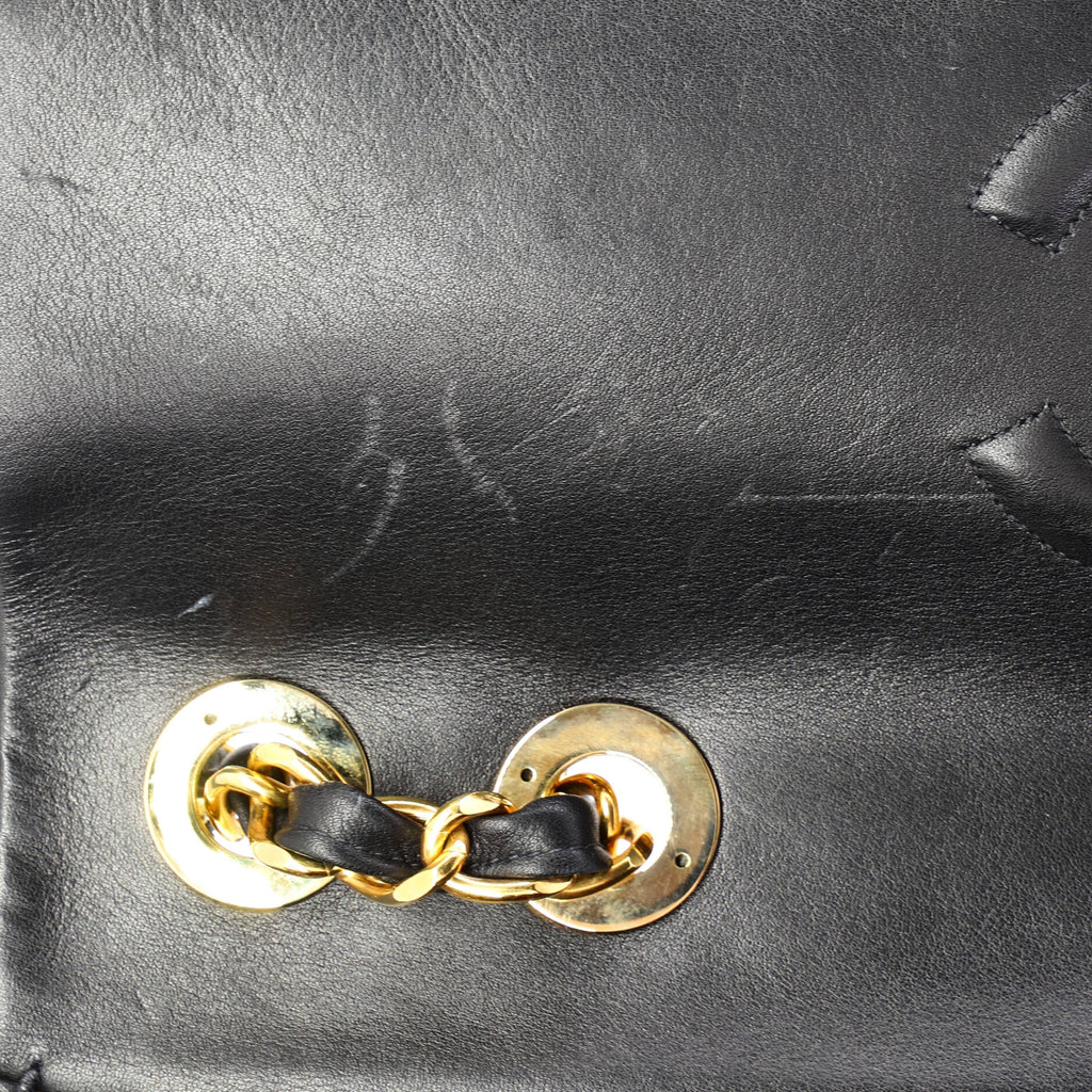 Vintage Classic Single Flap Bag Quilted Lambskin Maxi
