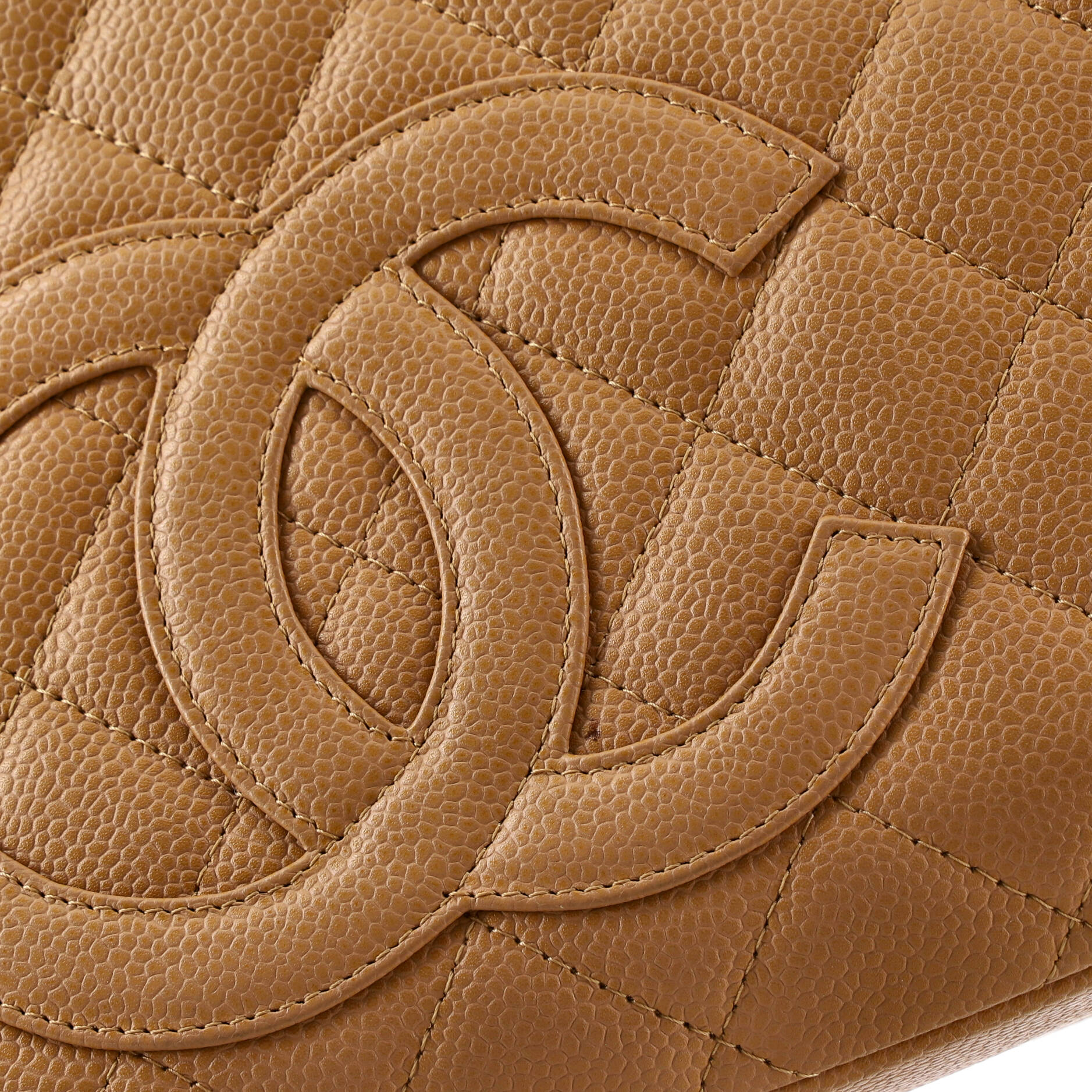 Timeless CC Chain Shoulder Bag Quilted Caviar Medium