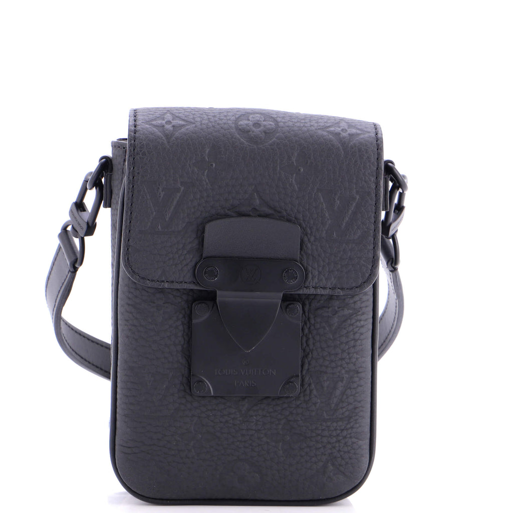 S Lock Vertical Wearable Wallet Monogram Taurillon Leather