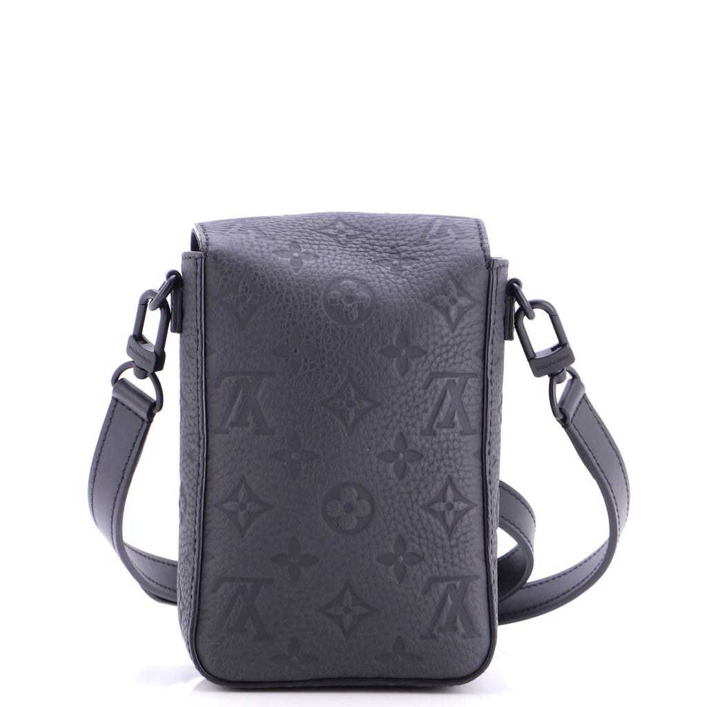 S Lock Vertical Wearable Wallet Monogram Taurillon Leather