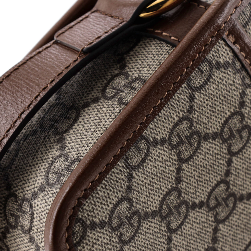 Interlocking G Patch Camera Bag GG Coated Canvas Mini