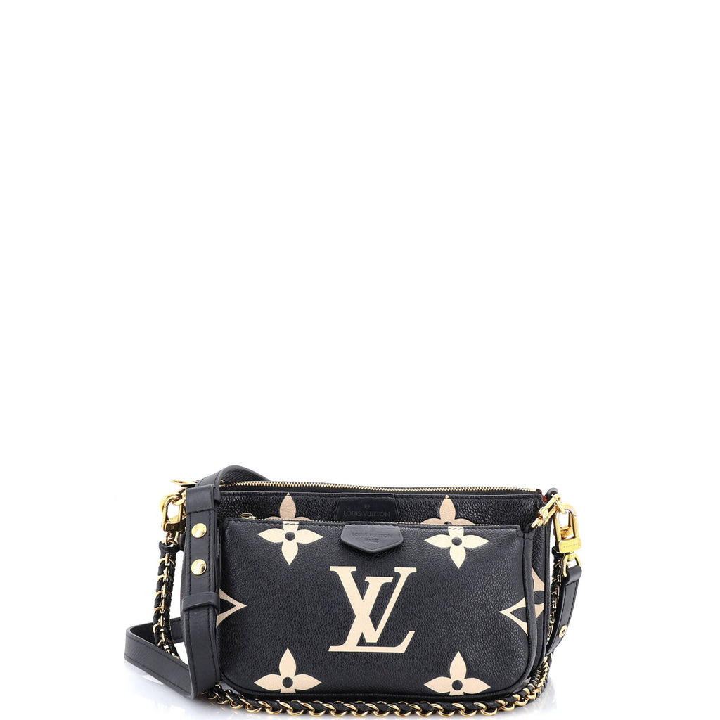 Multi Pochette Accessoires Bicolor Monogram Empreinte Giant
