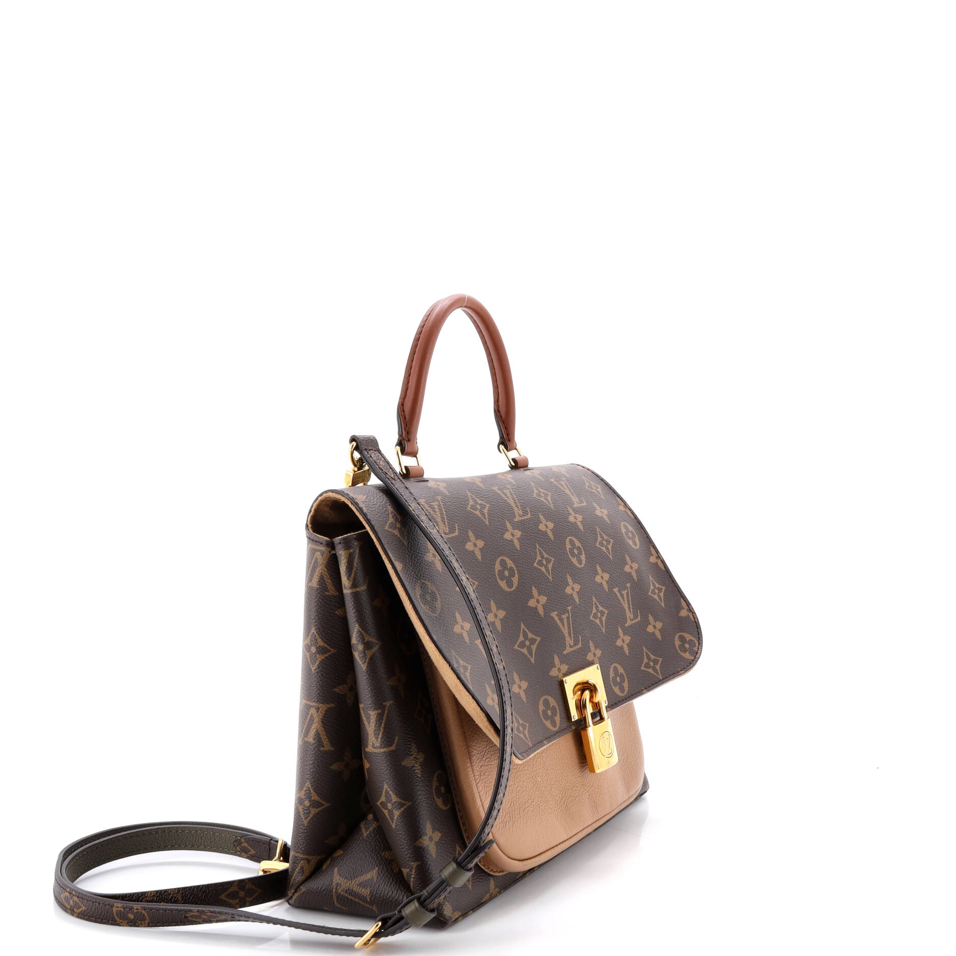 Marignan Handbag Monogram Canvas with Leather
