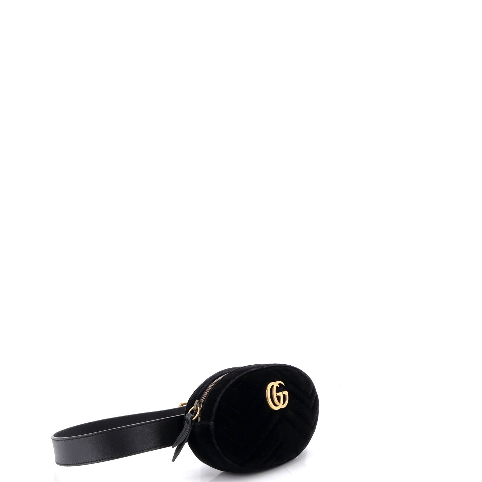 GG Marmont Belt Bag Matelasse Velvet