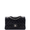 Vintage Classic Double Flap Bag Quilted Lambskin Small