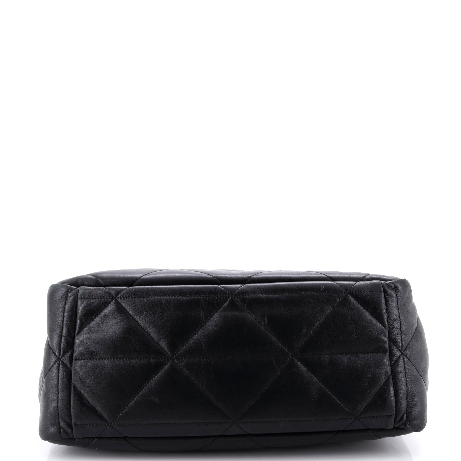 Flou Dynamique Open Tote Quilted Nappa Leather Large