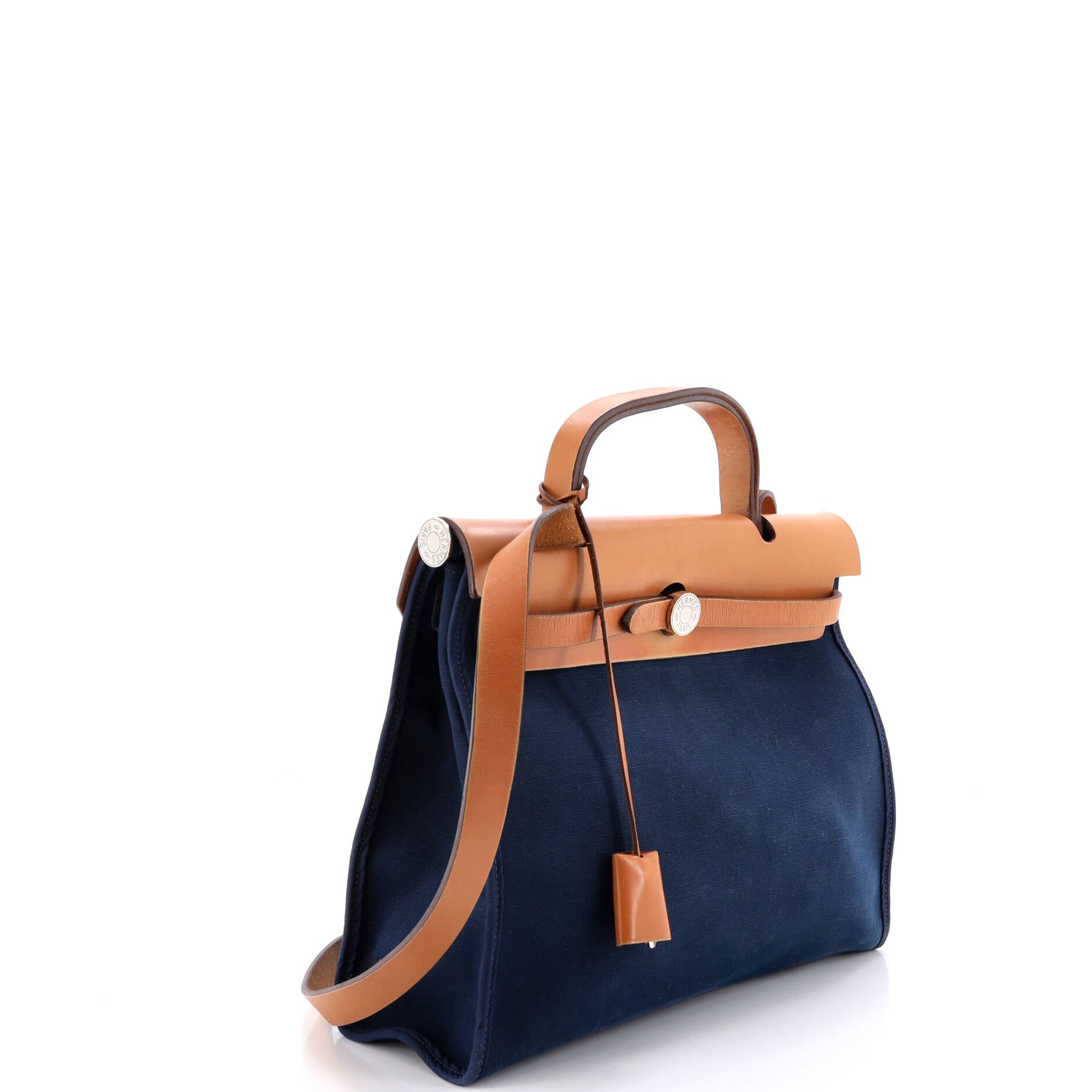 Herbag Zip Leather and Toile 31