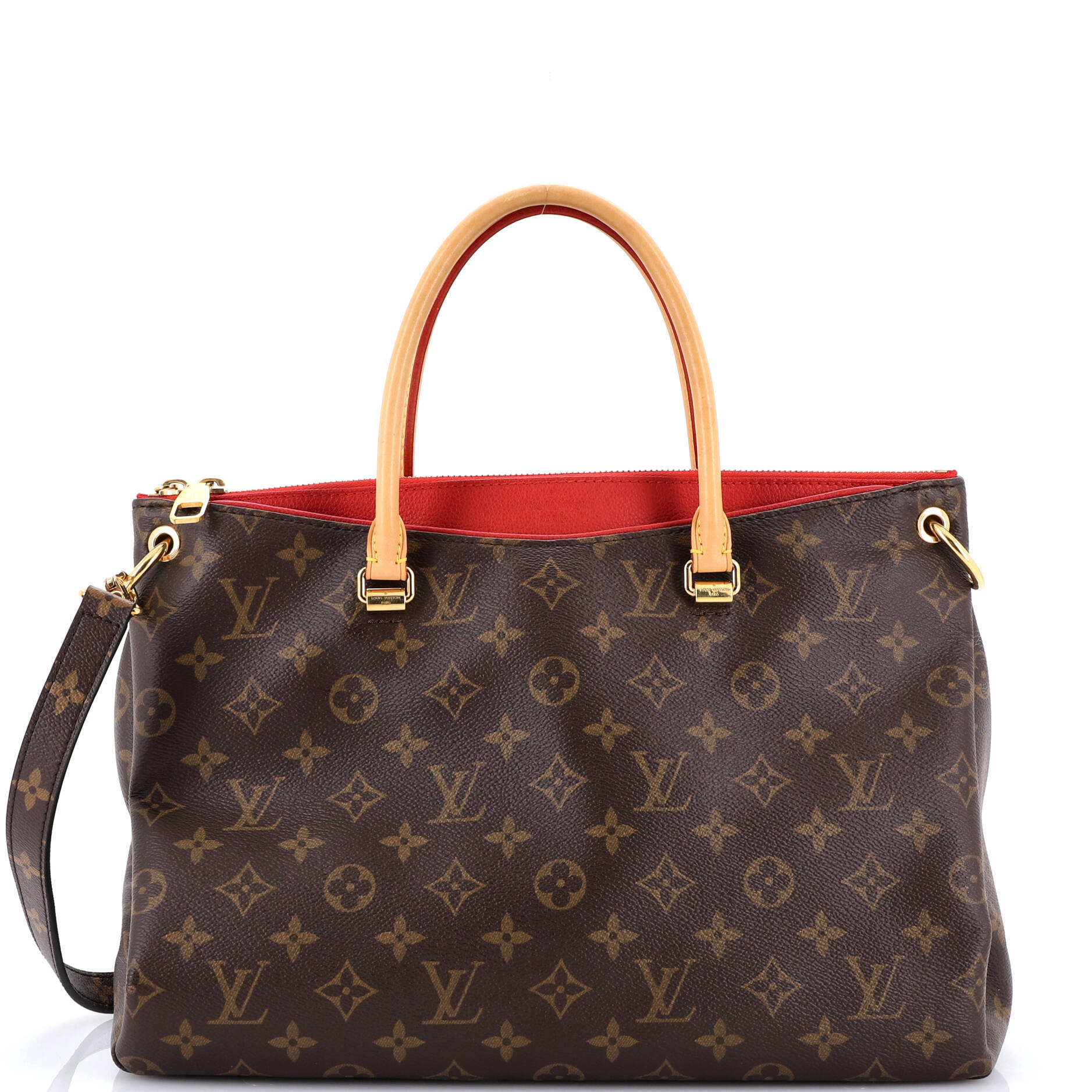 Pallas Tote Monogram Canvas with Leather