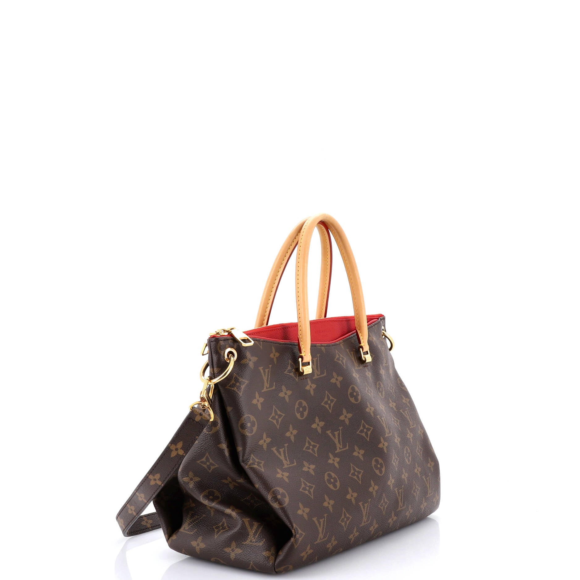 Pallas Tote Monogram Canvas with Leather