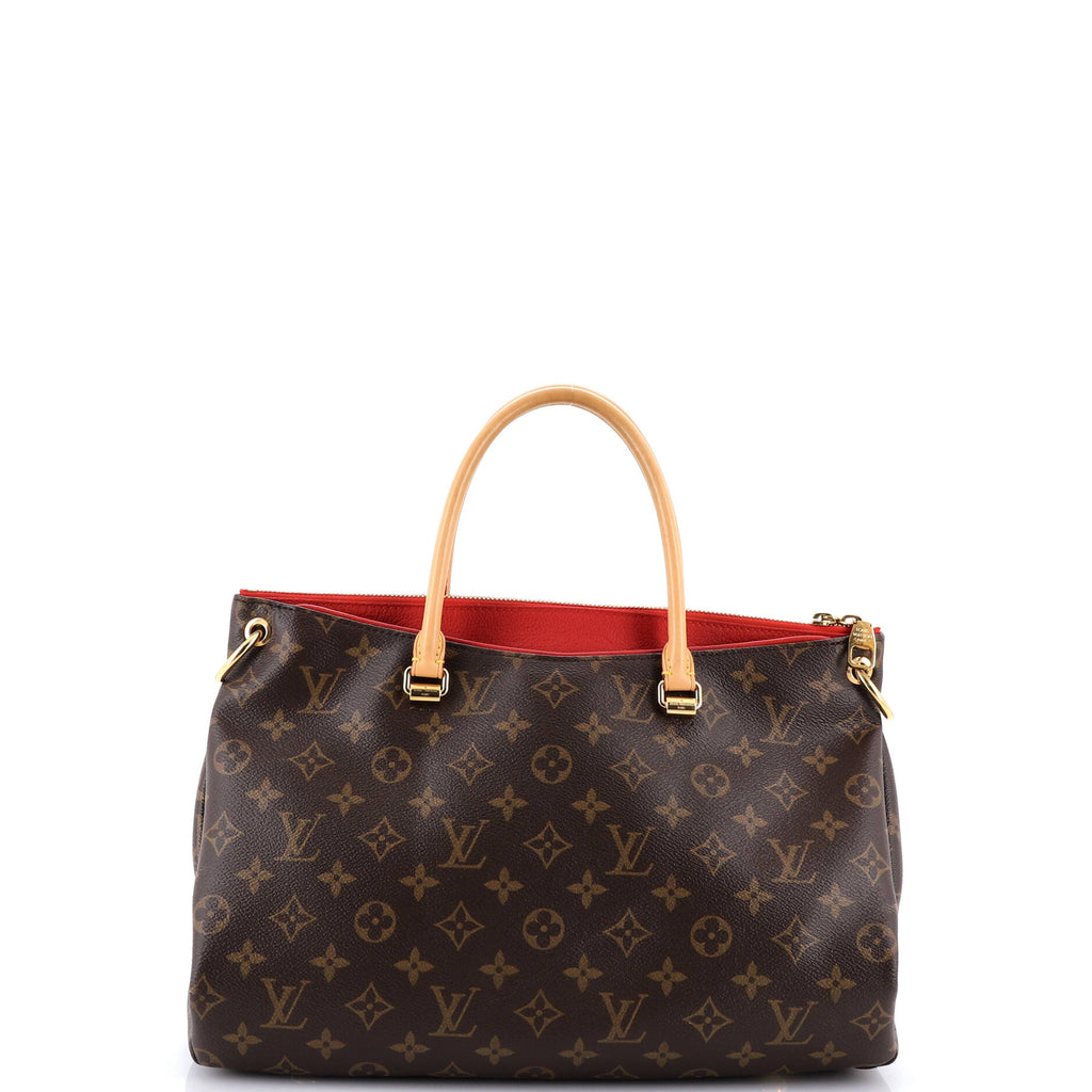 Pallas Tote Monogram Canvas with Leather