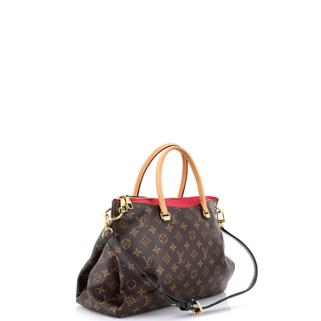 Pallas Tote Monogram Canvas with Leather
