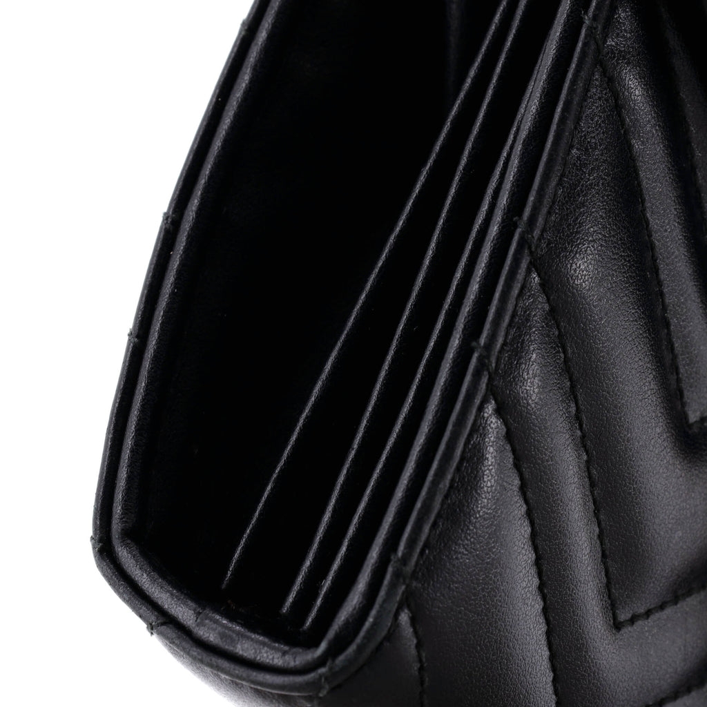 GG Marmont Chain Wallet Matelasse Leather Mini