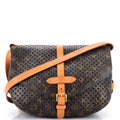 Flore Saumur Handbag Perforated Monogram Canvas