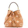 NeoNoe Handbag Bicolor Monogram Empreinte Giant MM