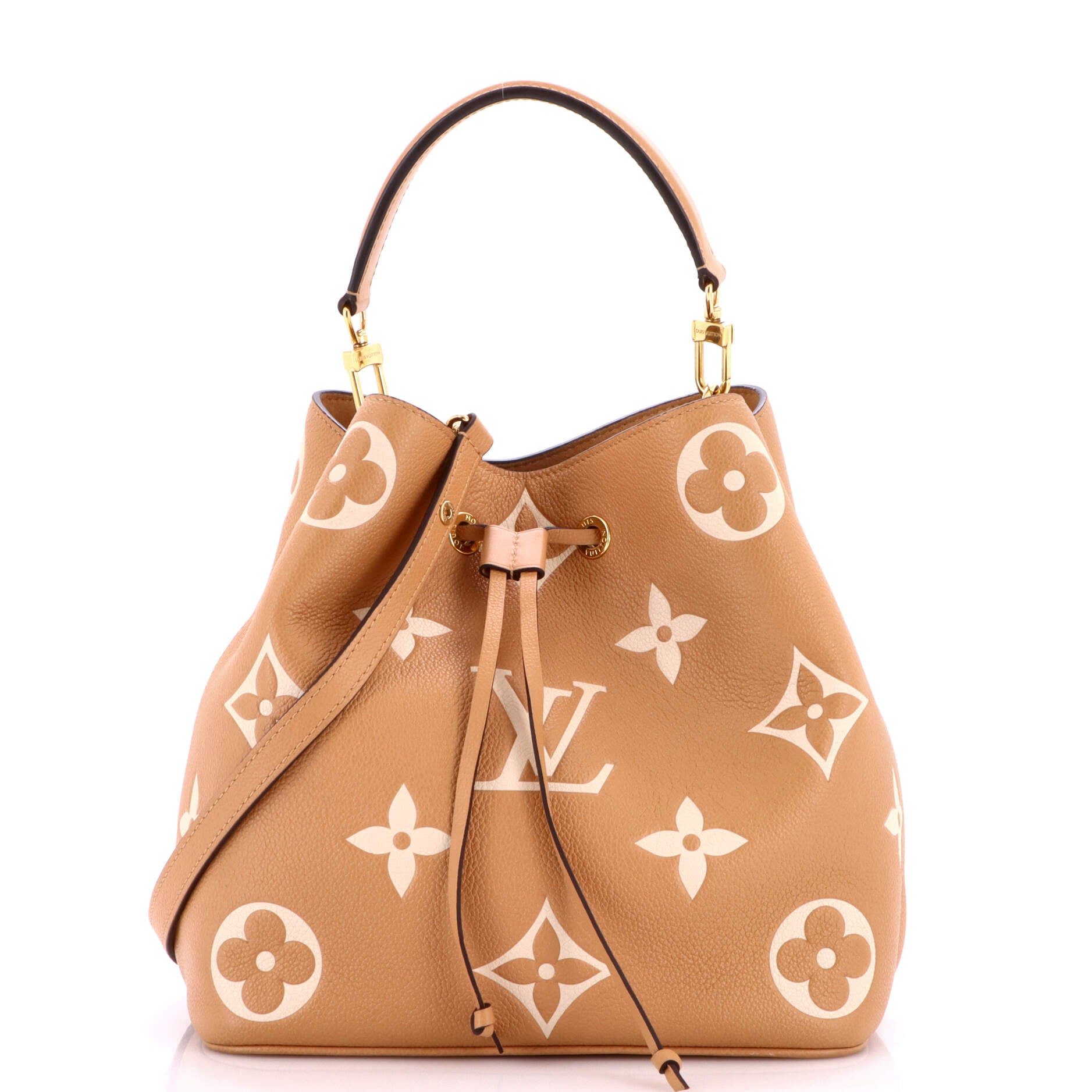 NeoNoe Handbag Bicolor Monogram Empreinte Giant MM