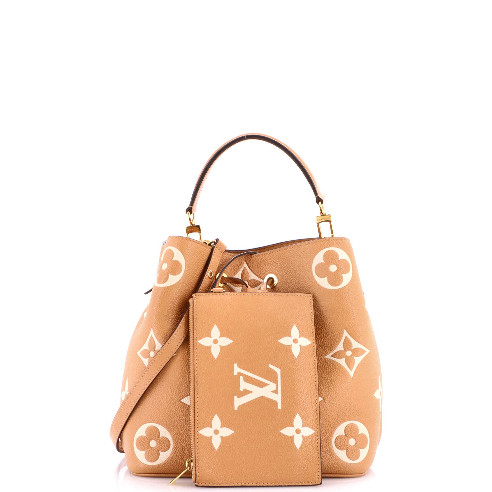 NeoNoe Handbag Bicolor Monogram Empreinte Giant MM