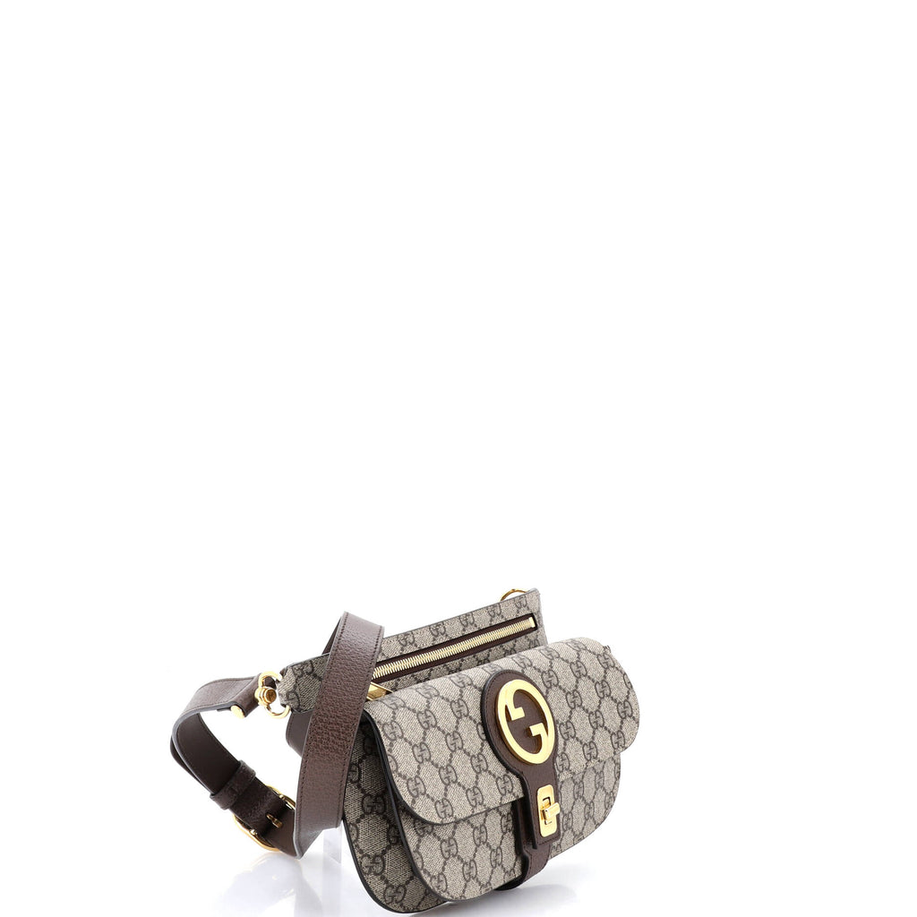 Blondie Flap Pocket Belt Bag GG Coated Canvas