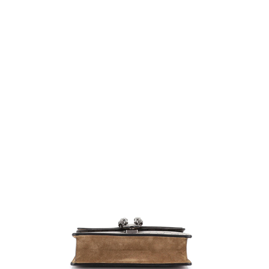 Dionysus Bag GG Coated Canvas with Crystal Embellished Metal Small