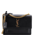 Sunset Crossbody Bag Leather Medium