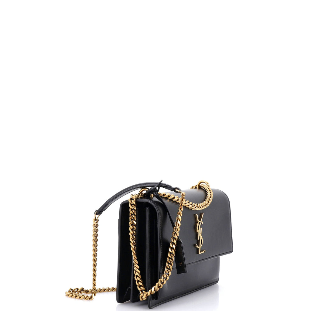 Sunset Crossbody Bag Leather Medium