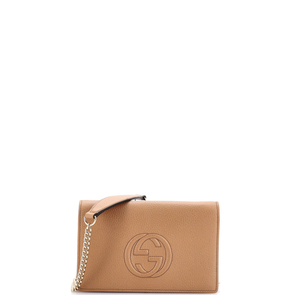 Soho Wallet on Chain Leather