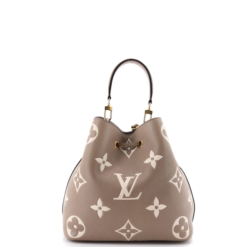 NeoNoe Handbag Bicolor Monogram Empreinte Giant MM