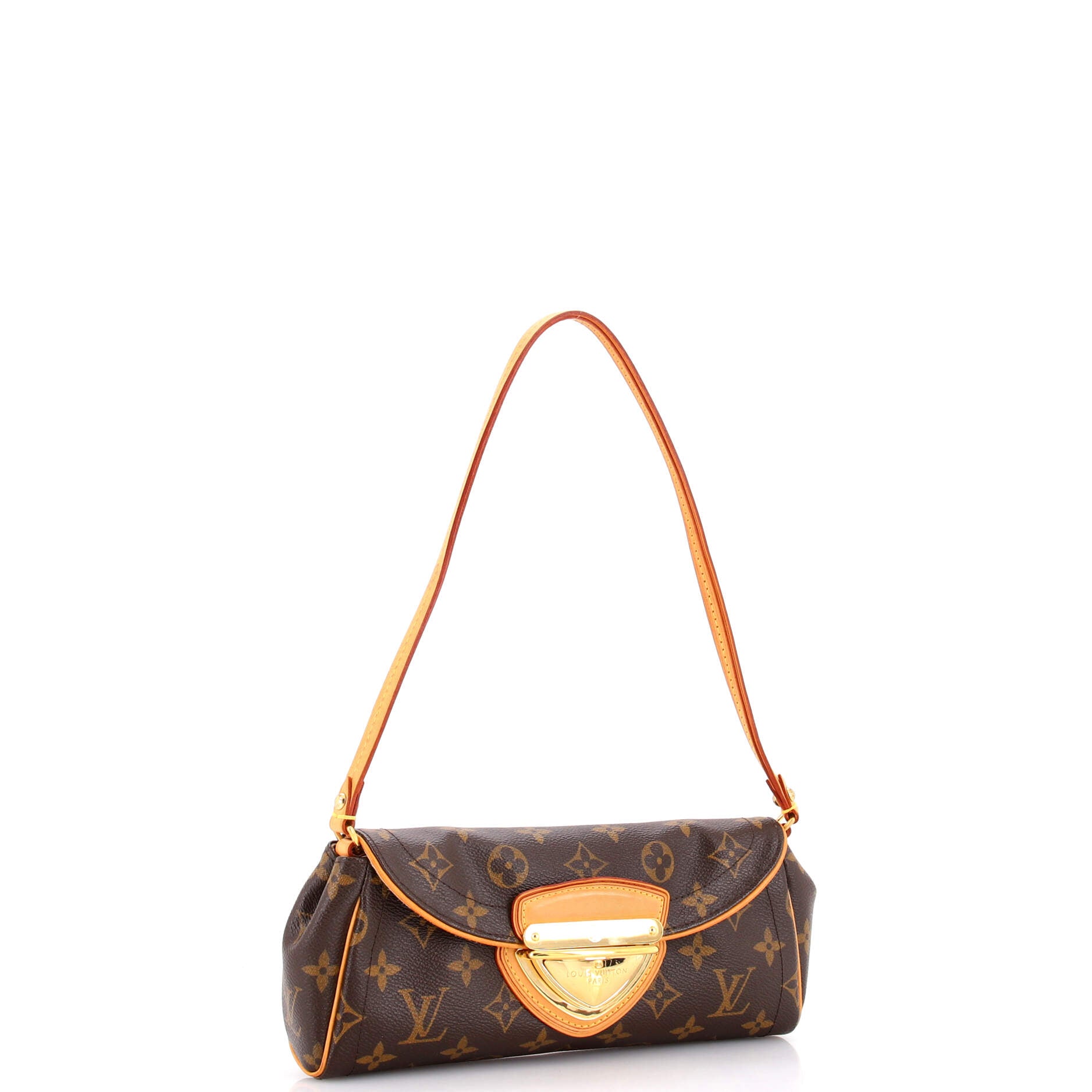 Beverly Clutch Monogram Canvas