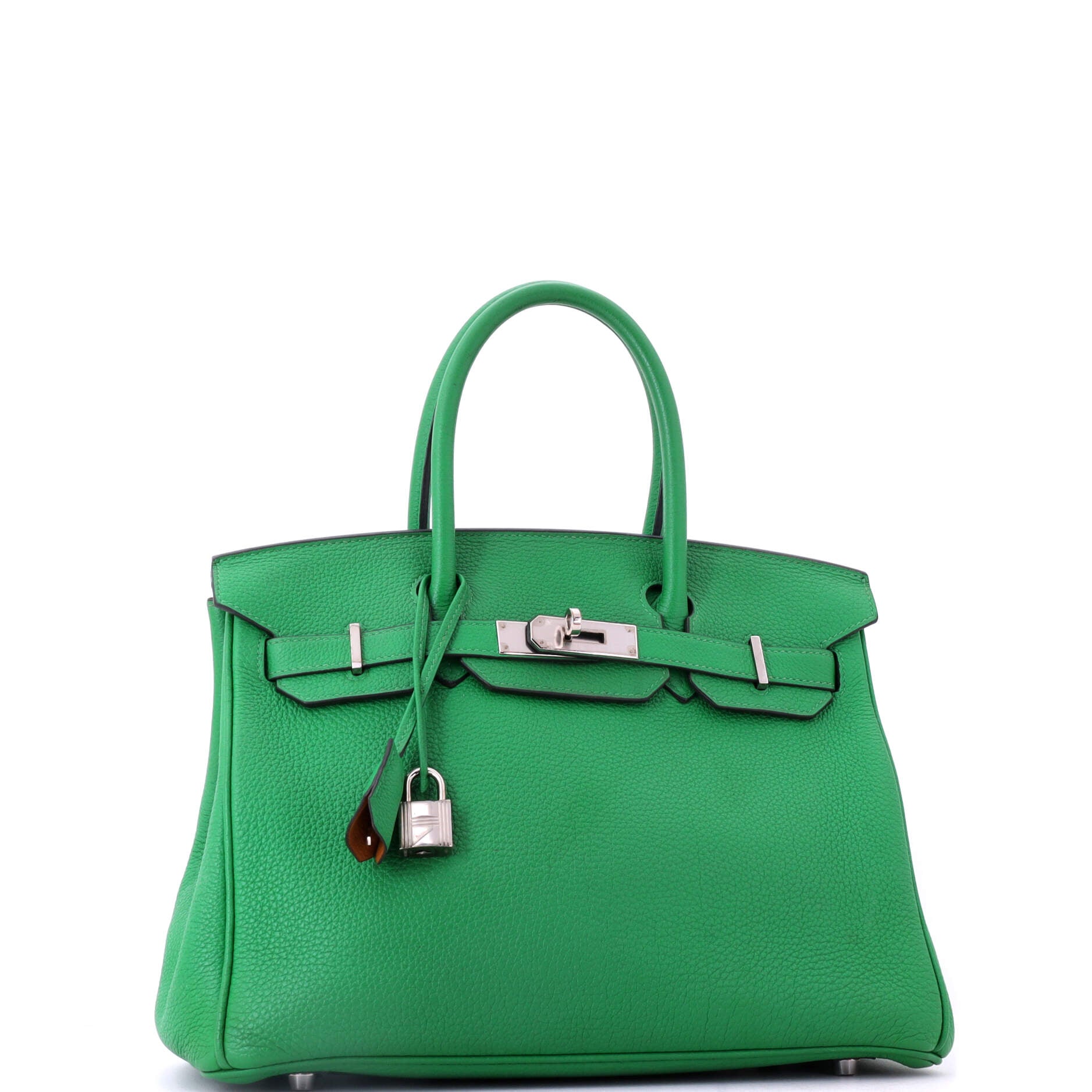 Birkin Handbag Verso Togo with Palladium Hardware 30