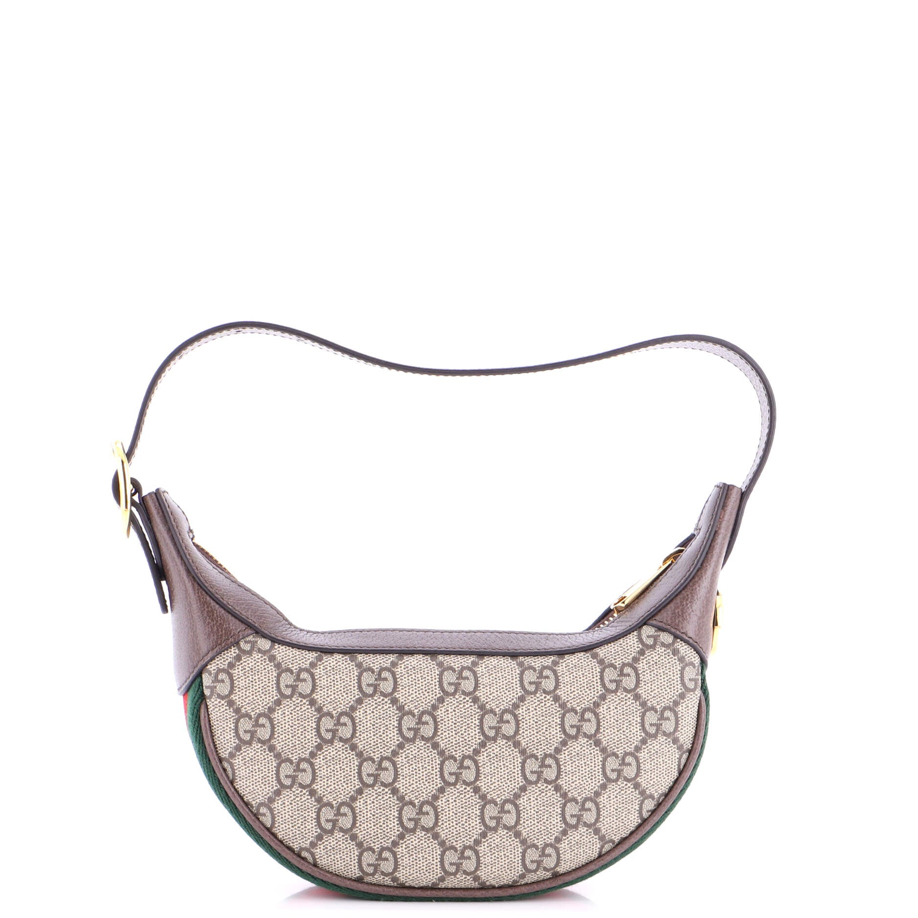 Ophidia Half Moon Bag GG Coated Canvas Mini