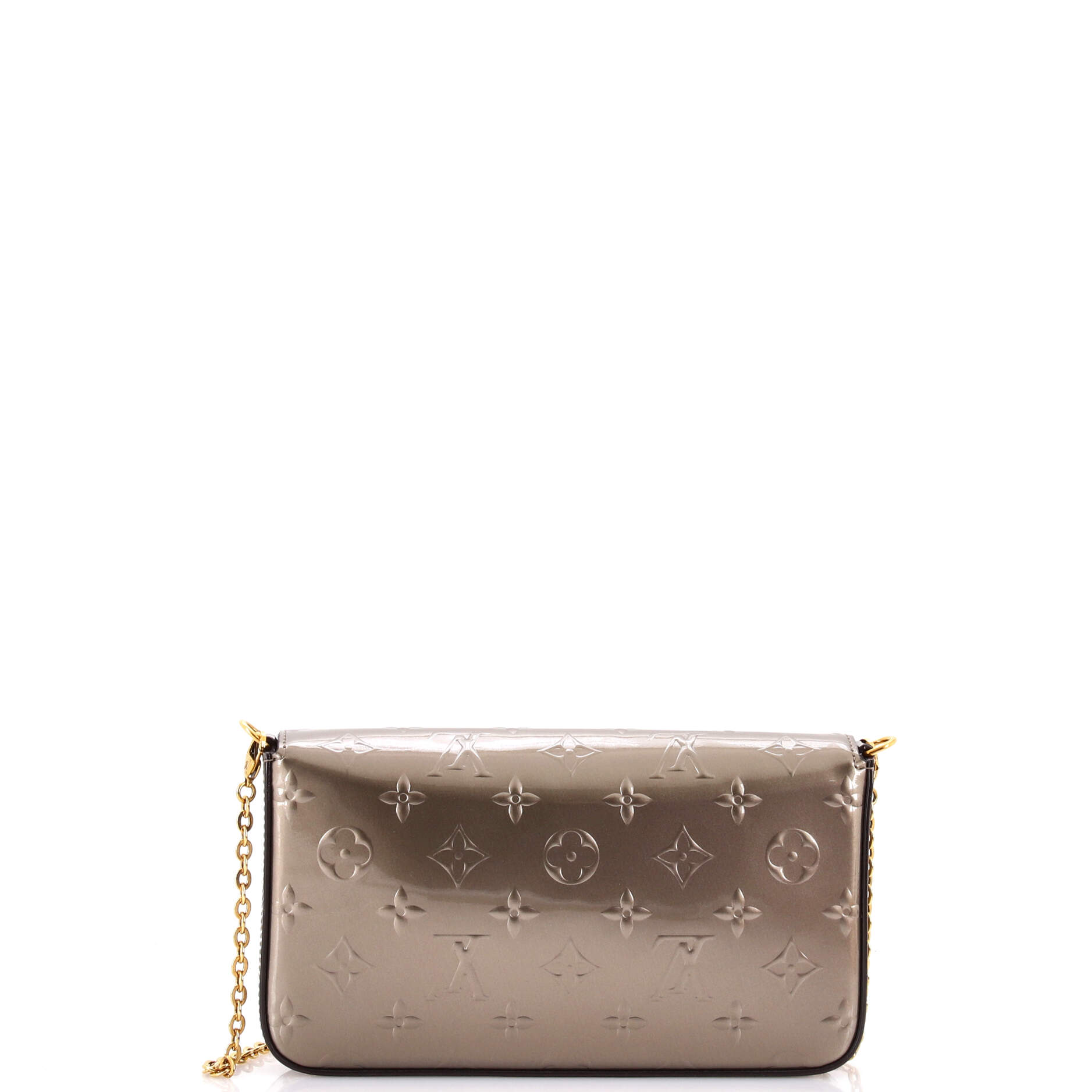 Felicie Pochette Limited Edition Metallic Monogram Vernis