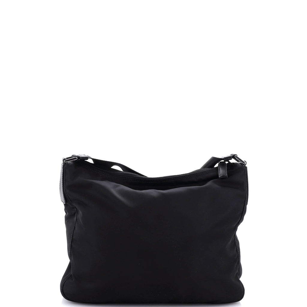 Front Zip Messenger Bag Re-Nylon Medium