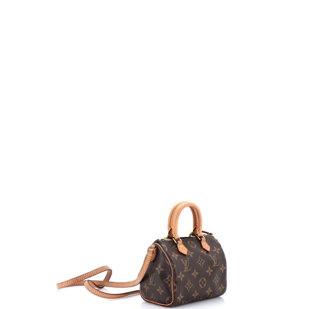 Speedy Bandouliere Bag Monogram Canvas Nano