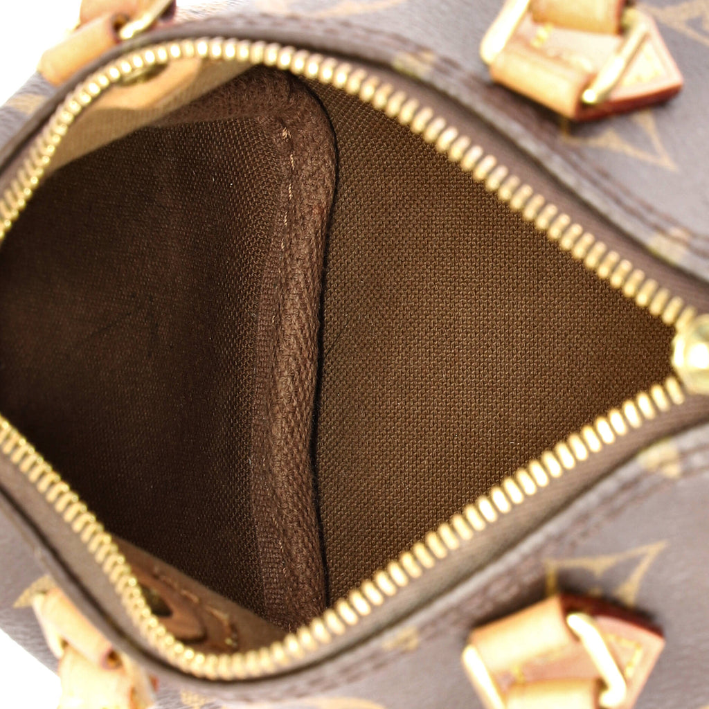 Speedy Bandouliere Bag Monogram Canvas Nano