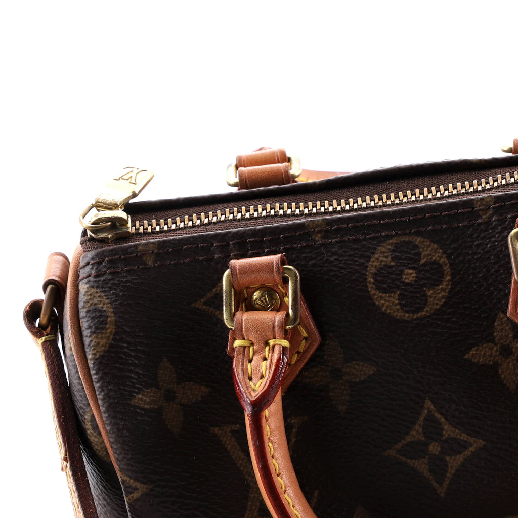 Speedy Bandouliere Bag Monogram Canvas Nano