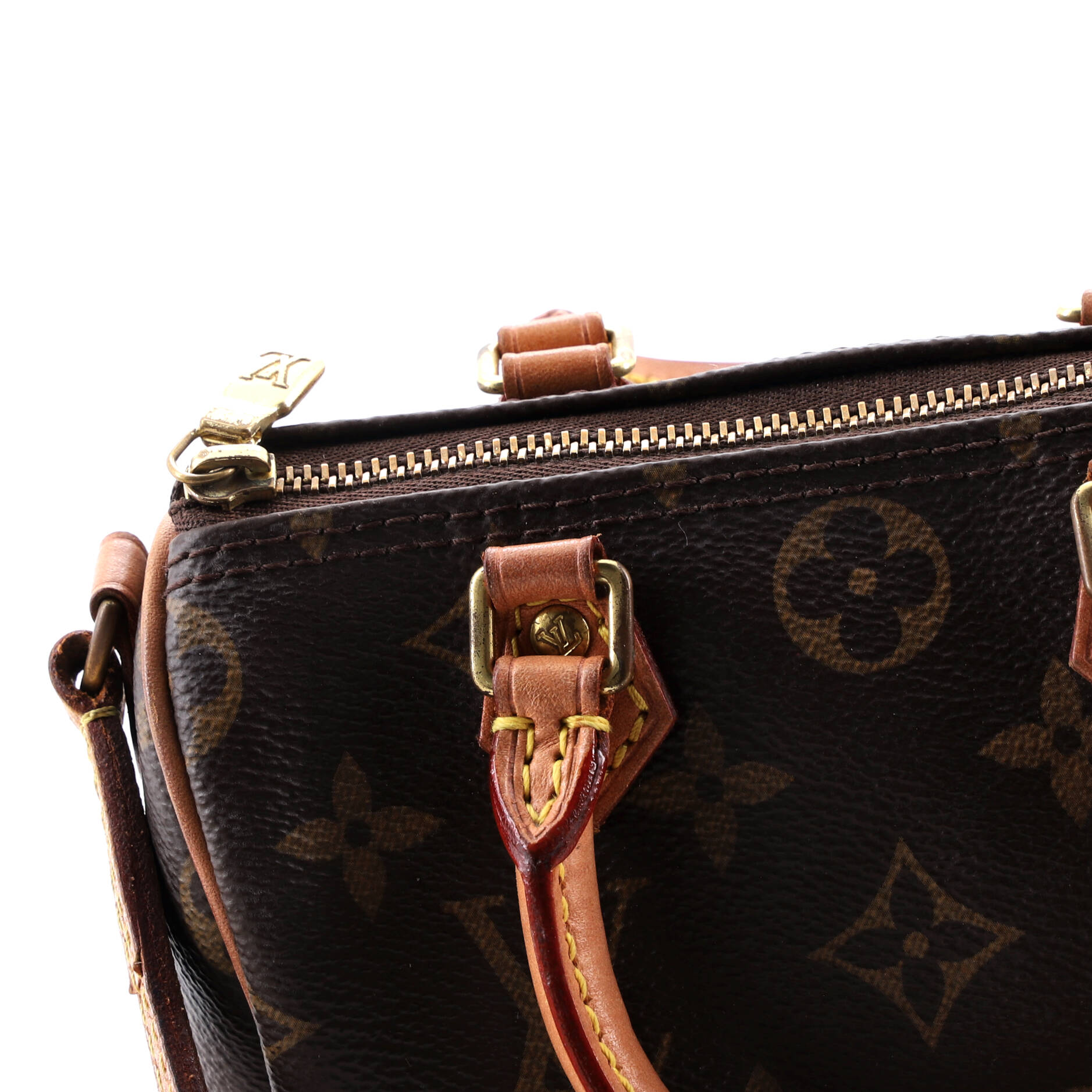 Speedy Bandouliere Bag Monogram Canvas Nano