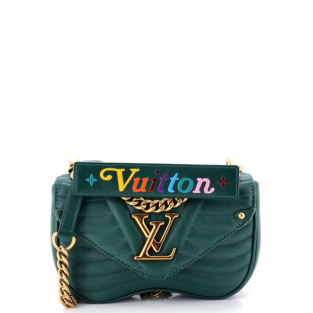 New Wave Chain Bag Quilted Leather PM