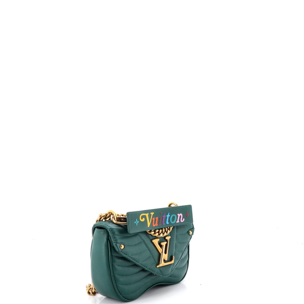 New Wave Chain Bag Quilted Leather PM