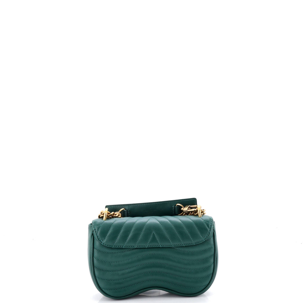 New Wave Chain Bag Quilted Leather PM