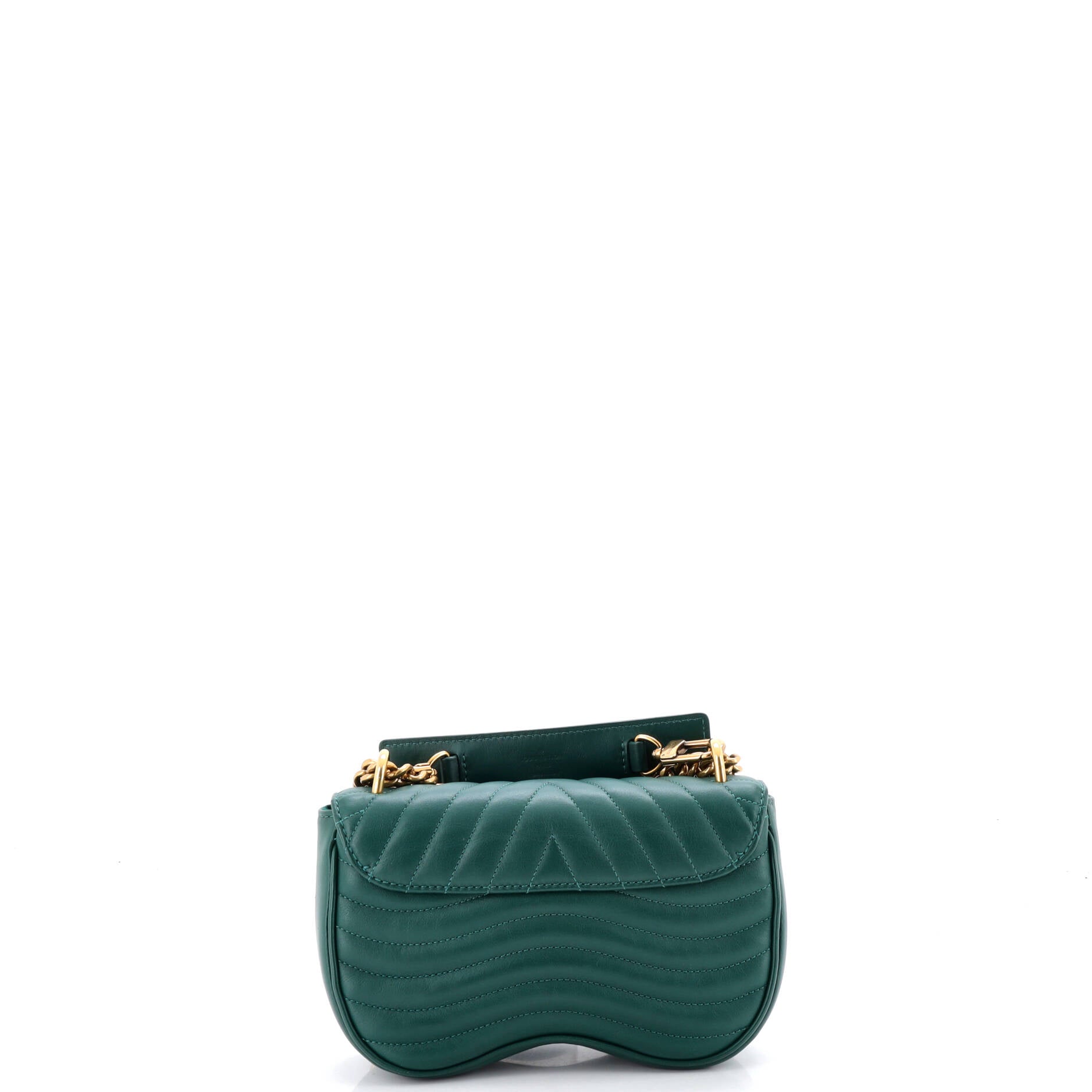New Wave Chain Bag Quilted Leather PM